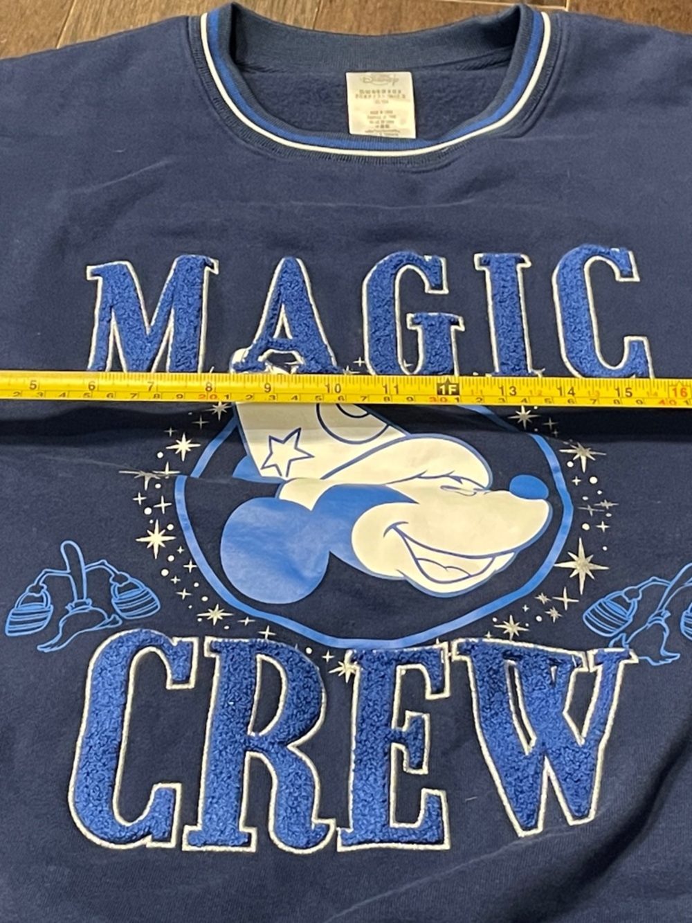 Disney Blue "Magic Crew" Graphic Crewneck Sweater - Picture 5 of 8